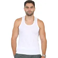 Enzo | Heren Vesten 3 Pack - Wit