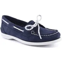 Sperry Authentic 1 Eye Dames Bootschoenen Van Leer In Marineblauw