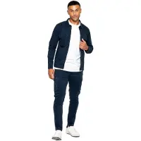 Enzo | Heren Cargo Trainingspak Set - Navy