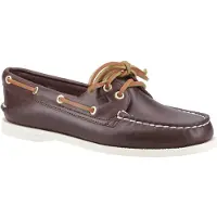Sperry Authentieke 2 Oog Leren Heren Bruine Boten Schoenen