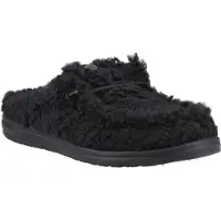 HeyDude Pantoffel Men Wally Slipper Black / Black-Schoenmaat 44