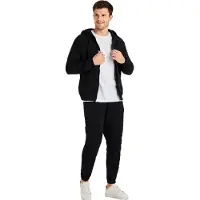 Kruze By Enzo Kruze Heren Zip Up Hoodie Trainingspak