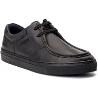 Base london Dalston Leren Heren Zwarte Mocassins Schoenen