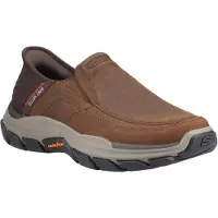 SKECHERS 204810WW Respected - Elgin Instappers | Maat 46 Heren Cognac