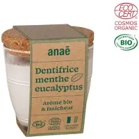 Anae Biologische Tandpasta met Munt en Eucalyptus - gemaakt in Frankrijk - geschikt voor kinderen - minimalistische formule - 175 g