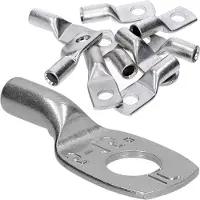 Kalitec 10 stuks HR1-5 standaard buiskabelschoenen 1,0-1,5 mm² M5 I zonder kijkgat I Made in Germany