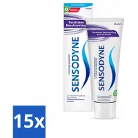 Sensodyne 15 x Tandpasta Gum Protection 75 ml - Gevoelige Tanden - Tandvleesbescherming - Tandpasta - Gevoeligheid - Tandpasta Voor Gevoelige Tanden