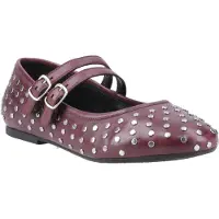 Hush puppies Nixie Leren Dames Plum Schoenen