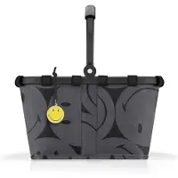 Reisenthel Carrybag Boodschappenmand Maat XS - 5L - Smiley Grijs