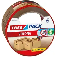 TESA Verpakkingstape Tesa 50mmx66m bruin blister PP