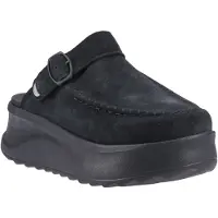 HeyDude Instapper Women Delray Clog Suede Black-Schoenmaat 38