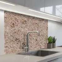 KitchenYeah Keuken achterwand 100x80 cm - Spatscherm zelfklevend Muur - Beschadigd - Erosie - Poreus - Muurbeschermer - Spatwand fornuis