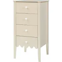En.casa Ladekast Luspoo 82x40x40 cm crèmewit []