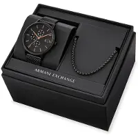 Giorgio Armani Sieraden set 'CAYDE' zwart
