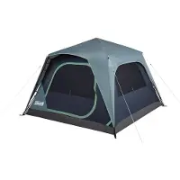Coleman Skylodge 4 tent, 4 persoons kampeertent 229x229x165cm, kleur grijs blauw 10.5KG