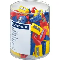 Staedtler Puntenslijper, 510 50 plastic slijper, 100 slijpers