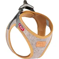 Curli Vest Harness Alpine Clasp, lichtgrijs Gr. XS: 33,9 - 38,2 cm hond