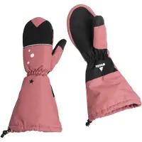 WEEDO FUNWEAR Handschoenen 'OHDEER' pink / zwart / wit