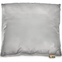Kadax Sierkussen van velours, 46 x 46 cm, hoofdkussen met anti-allergische vulling, zachte kussenhoes met ritssluiting, bankkussens in 3 kleuren (grijs)