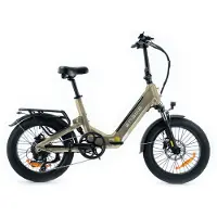 ENGWE L20 3.0 Boost Elektrische Vouwfiets - E-bike - 20 Inch - 250W Motor - 7 Versnellingen - 135 km Actieradius - Hydraulische Schijfremmen - Champagne