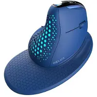 Delux M618xsd Bt+2.4g Rgb Draadloze Ergonomische Muis