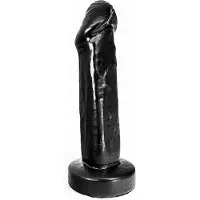 HUNG System Dildo Uncut 27 cm - Zwart