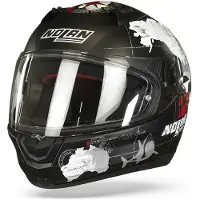 Nolan N60-6 Gemini replica helm, model C. Checa, zwart/wit, maat 2XL (64)