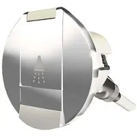 PLASTIMO Douche Ronde Doos Zilver