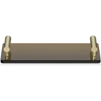 DECOR WALTHER Zeepschaal Club Mat Goud Bruin