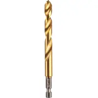 Milwaukee Metaalboor HSS-G Tin Red Hex shockwave 9mm