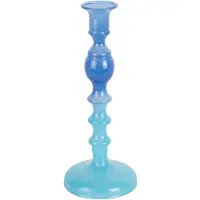Present Time kandelaar grato mecer medium cobalt blue & soft blue