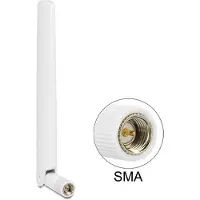 DeLOCK LTE (4G) antenne - omnidirectioneel - SMA (m) - -1-2,5 dBi / wit