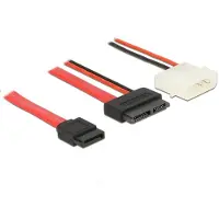DeLOCK SATA2 kabel voor slimline apparaten, Interne kabel (PC)
