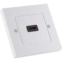 S/CONN HDMI inbouw wandcontactdoos met 1 aansluiting - versie 1.3 (Full HD 1080p)