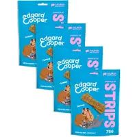 Edgard & Cooper 4x Adult Strips Zalm & Kip 75 gr
