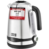 Lebenlang LBE2662 Waterkoker - 1.7L - RVS - BPA vrij - 2200W - RVS