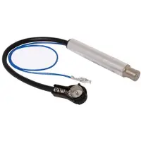 Rta ISO (m) - ISO (v) auto antenne adapter met fantoomvoeding - 0,10 meter