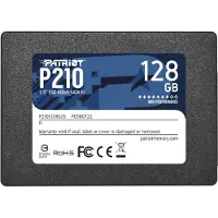 Patriot P210 - SSD 128GB - 2.5" - SATA III - Leessnelheid 450 MB/s - Schrijfsnelheid 430 MB/s
