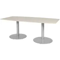 Schaffenburg Vergadertafel - Linesto 240x120 tonv. Havana Kersen - wit frame