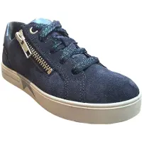 Superfit Stella, sportieve veterschoen, blauw, maat 34