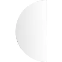 Beliani LOUE - Wandspiegel met LED - Zilver - 60 x 100 cm - Glas