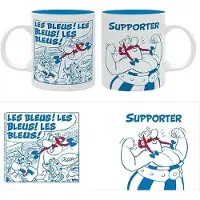 Asterix en Obelix mok - Obelix Supporter - Les Bleus - 0,32ML
