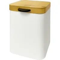 Merkloos Badkamer prullenbak - 3 l - hangend - wit