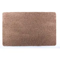 Cleanwalk droogloopmat - 50x80 cm - katoen - beige 861 - PVC backing