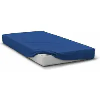 HOME LINGE PASSION Hoeslaken - HOME LINGE PASSION - HP71775 - 180 x 200 cm + Muts 30 cm - Microvezel - 82 g - Blauw