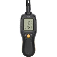 TFA-Dostmann Digitales Profi-Thermo-Hygrometer 31.1066.01 Thermo- en hygrometer Zwart, Geel