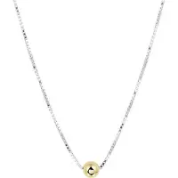 GLAMS Ketting Bolletje 0,8 mm - 925 Zilver - 40 + 5 cm - Zilver
