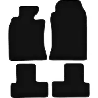 Basic zwarte veloursmatten voor: Mini Cooper One R50 hatchback (2001-2007)
