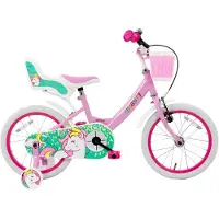 2Cycle Beauty kinderfiets 16 inch (4 tot 6 jaar) voor meisjes roze