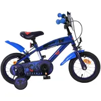 Volare Superman Kinderfiets - Jongens - 12 inch - Blauw - Twee handremmen